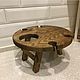 Wine table for 4 glasses. Table wooden, Stand for bottles and glasses, Tomsk,  Фото №1