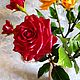   Розы ручной работы из холодного фарфора. Цветы. Ксения Попандопулос. Ярмарка Мастеров.  Фото №6