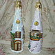 Подарочные бутылки-Когда часы 12 бьют, Оформление бутылок, Москва,  Фото №1