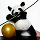 Oso Panda guante de juguete para teatro de marionetas, Puppet show, Rostov-on-Don,  Фото №1