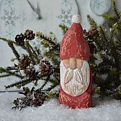 Сувениры и подарки handmade. Livemaster - original item Figure of Santa Claus made of wood. Handmade.