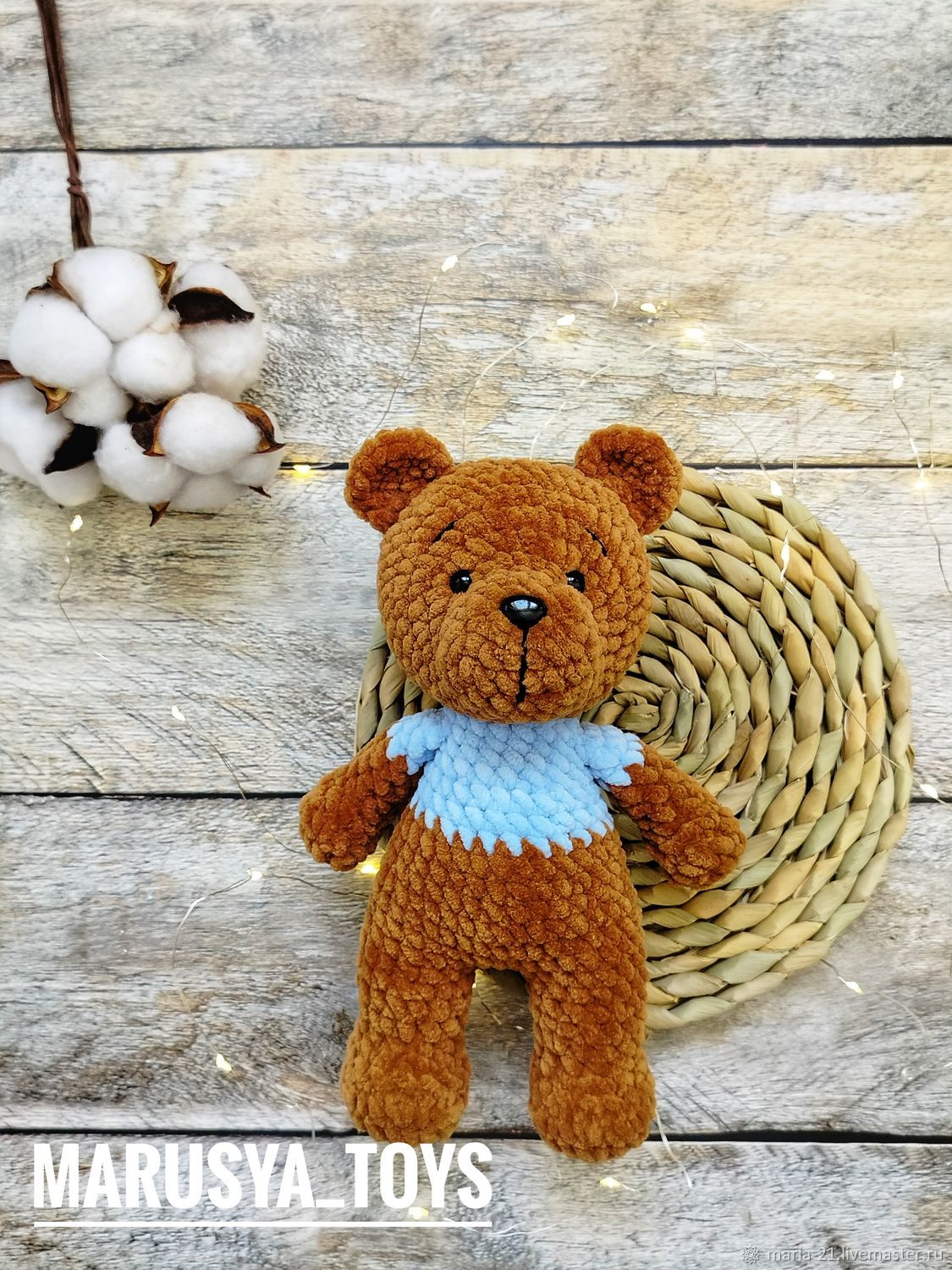 Плюшевая игрушка Мишка – купить на Ярмарке Мастеров – SW0MWRU ...
