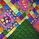 Лоскутное детское одеяло Веселая Африка, Одеяла, Москва,  Фото №1
