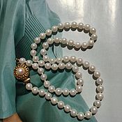 Винтаж: Ожерелье с кулоном бабочкой из венецианского стекла