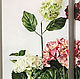 Order Triptych oil Clouds of hydrangeas 70h140 cm. Ivlieva Irina Art. Livemaster. . Pictures Фото №3
