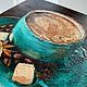 Картина маслом «ароматная чашечка кофе» на холсте 15х15 см. Картины. Картины маслом Анастасии Николаевой. Ярмарка Мастеров.  Фото №5