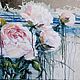 Peonies oil painting on canvas. Pictures. Nadezhda Fedorova oil paintings. My Livemaster. Фото №4
