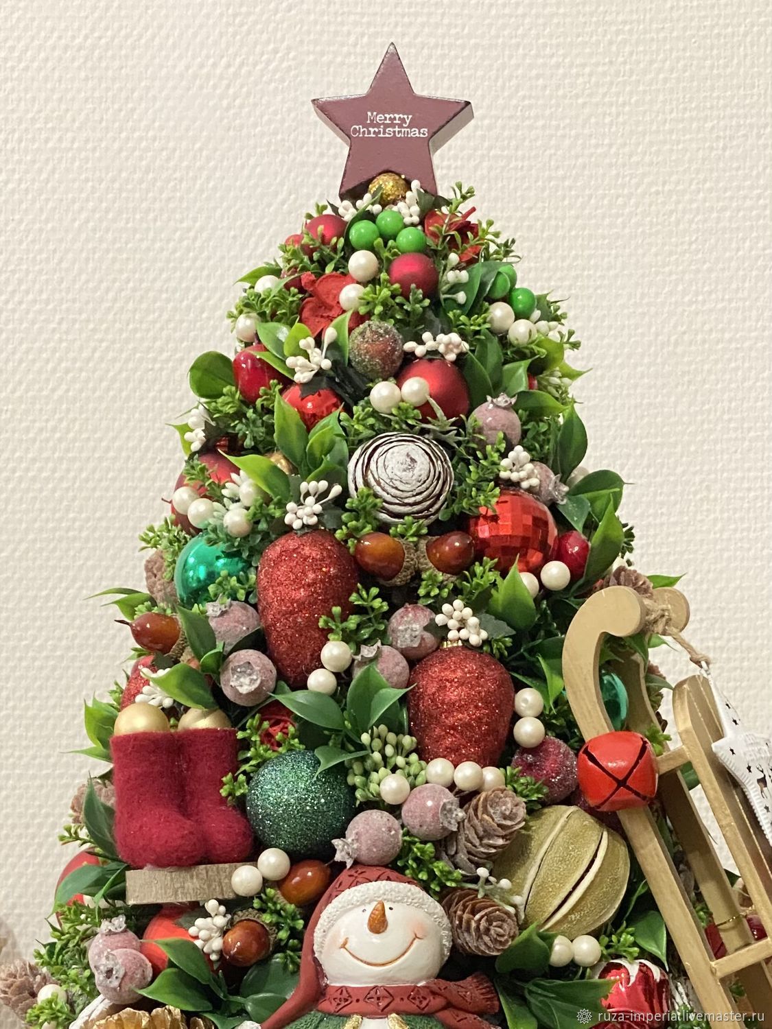 Большая Елка Merry Christmas купить в интернет-магазине Ярмарка ...