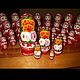Order Matryoshka dolls with logo Corporate Wholesale. Original painted Souvenirs and gift. Livemaster. . Dolls1 Фото №3