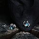 Заказать Пусеты гвоздики с лабрадорами. VERESK Jewels. Ярмарка Мастеров. . Серьги-пусеты Фото №3