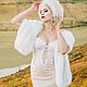 Меховой палантин для невесты. Накидки. wedding_fur. Интернет-магазин Ярмарка Мастеров.  Фото №2