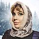 Шалетта Снежинка-3 - теплая зимняя шапочка-капор. Шапки. Шалетта (shapkaplatok). Ярмарка Мастеров.  Фото №5