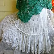 Одежда handmade. Livemaster - original item skirt crochet 
