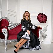 Одежда handmade. Livemaster - original item Jacquard dress 