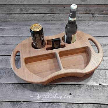 ручной работы. Ярмарка Мастеров - ручная работа Поднос. Пивница. Мужской подарок. Handmade.
