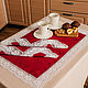 Tea linen set, track 2 napkins Renaissance Bordeaux, Swipe, St. Petersburg,  Фото №1