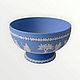 Винтаж: Wedgwood Jasperware маленькая ваза на ножке/конфетница. Тарелки винтажные. Decor.mylove. Интернет-магазин Ярмарка Мастеров.  Фото №2