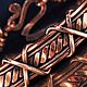 Заказать Медный браслет Ручная работа Подарок на медную свадьбу WireWrapArt. WIREWRAPART Авторские украшения. Ярмарка Мастеров. . Браслет плетеный Фото №3