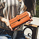 Women's Leather Wallet with Magnetic Button. Wallets. G.L.A.D.. My Livemaster. Фото №8