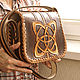 Order Leather handbag for women 'Fenrir'. schwanzchen. Livemaster. . Classic Bag Фото №3