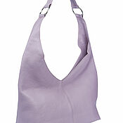 Сумки и аксессуары handmade. Livemaster - original item Hobo LAVENDER Shoulder Bag. Handmade.