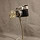 Zenith TTL photo lamp with Edison lamp on stand, Table lamps, Permian,  Фото №1