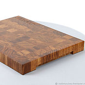 Для дома и интерьера handmade. Livemaster - original item End cutting board made of oak 400h300h40 mm. Handmade.