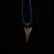 Украшения handmade. Livemaster - original item Pendant: Men`s pendant, arrowhead, neck pendant. Handmade.