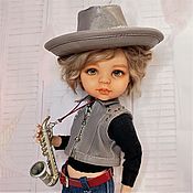 Куклы и игрушки handmade. Livemaster - original item OOAK Paola Reina doll Freddy saxophonist.. Handmade.