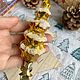 Винтаж: Золотая елочка елочная игрушка СССР. Игрушки винтажные. Елочные игрушки из СССР. Ярмарка Мастеров.  Фото №5