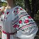 Order Women's shirt with embroidery. MARUSYA-KUZBASS (Marusya-Kuzbass). Livemaster. . Shirts Фото №3
