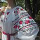 Заказать Рубашка женская с вышивкой. Татьяна Анатольевна Котлярова (Marusya-Kuzbass). Ярмарка Мастеров. . Рубашки Фото №3
