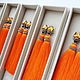 Clip brushes 'Sweet Orange' silk, Swarovski. Tassel earrings. nadinbant (Nadinbant). Online shopping on My Livemaster.  Фото №2