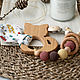 Juniper rodent, a gift for the birth of a girl. Teething toys. LillyShop. My Livemaster. Фото №5