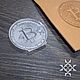 «Биткойн» / «Bitcoin» - Клише для кожи из акрила. Инструменты для работы с кожей. «КОЖЕВНИК». Ярмарка Мастеров.  Фото №5