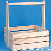 Деревянный ящик для меда (корзинка, заготовка)