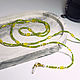 Copy of Copy of Copy of Copy of Copy of Beaded Keychain BK1450736. Chain for glasses. Kroshka Bijou. My Livemaster. Фото №5