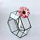 The Floriana for plants Honeycomb box . Geometric vase for Floriana. Pots1. Glass Flowers. My Livemaster. Фото №4
