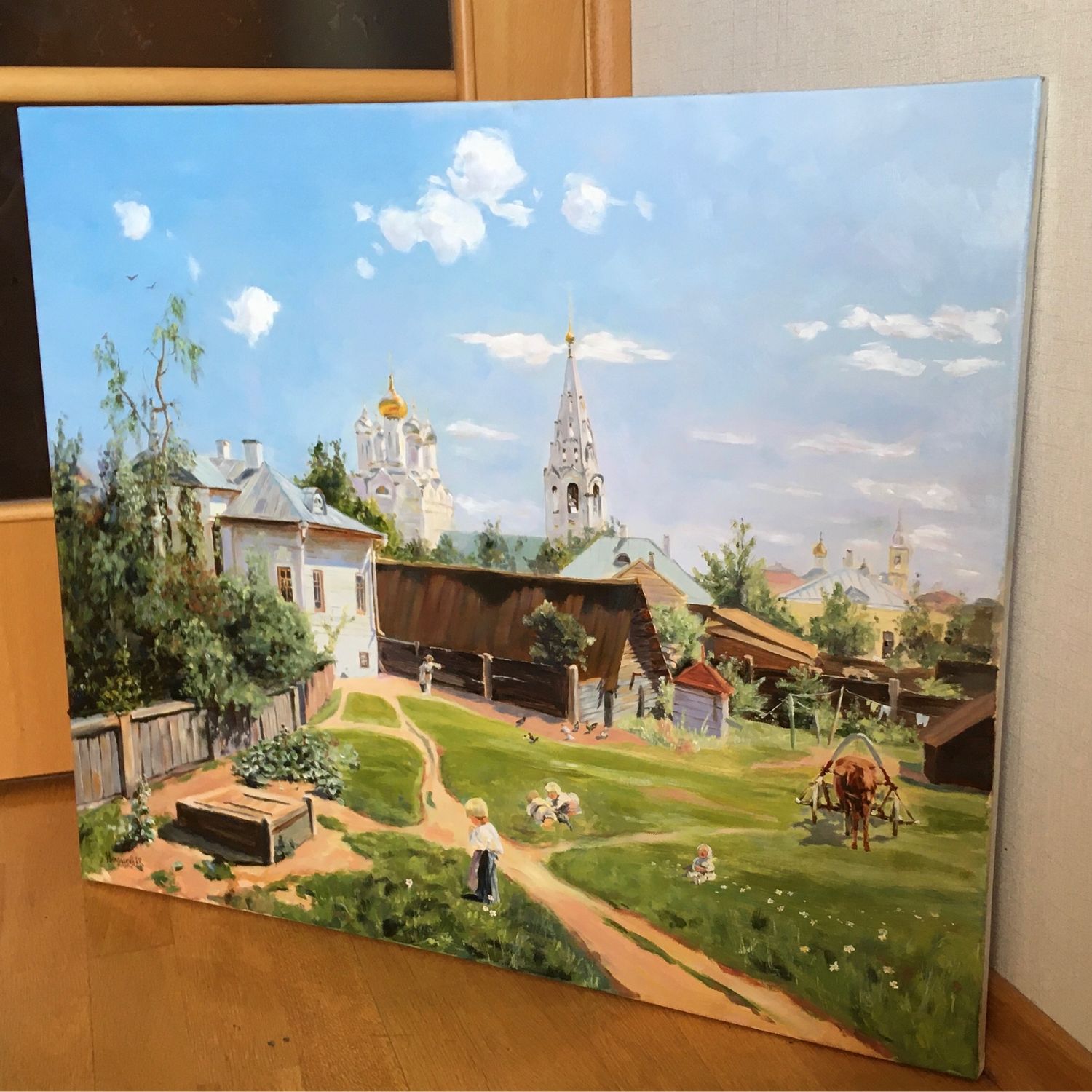 поленова московский дворик фото