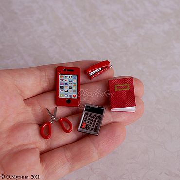 Куклы и игрушки ручной работы. Ярмарка Мастеров - ручная работа Набор канцелярский. Handmade.
