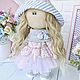 Заказать Интерьерная текстильная коллекционная кукла. dolls.sofya_vashurina. Ярмарка Мастеров. . Куклы и пупсы Фото №3