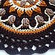 Mat mandala knit handmade cord bedside. Carpets. knitted handmade rugs (kovrik-makrame). My Livemaster. Фото №6