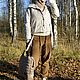 Капор капюшон  из плащевой ткани с утеплителем Cosy Beige. Капоры. Марина Чигвинцева. Интернет-магазин Ярмарка Мастеров.  Фото №2
