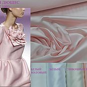 Материалы для творчества handmade. Livemaster - original item Fabrics:DRESS AND COSTUME SATIN -FRANCE - 4 COLORS. Handmade.