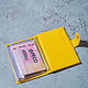 Order Cover for car documents and passport Yellow. murzikcool. Livemaster. . Cover Фото №3