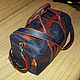 Leather bag 'BIG LUGGAGE'. Travel bag. NETABUKVA. Online shopping on My Livemaster.  Фото №2