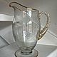 Flower print jug, murano glass, Italy, Vintage teapots, Arnhem,  Фото №1