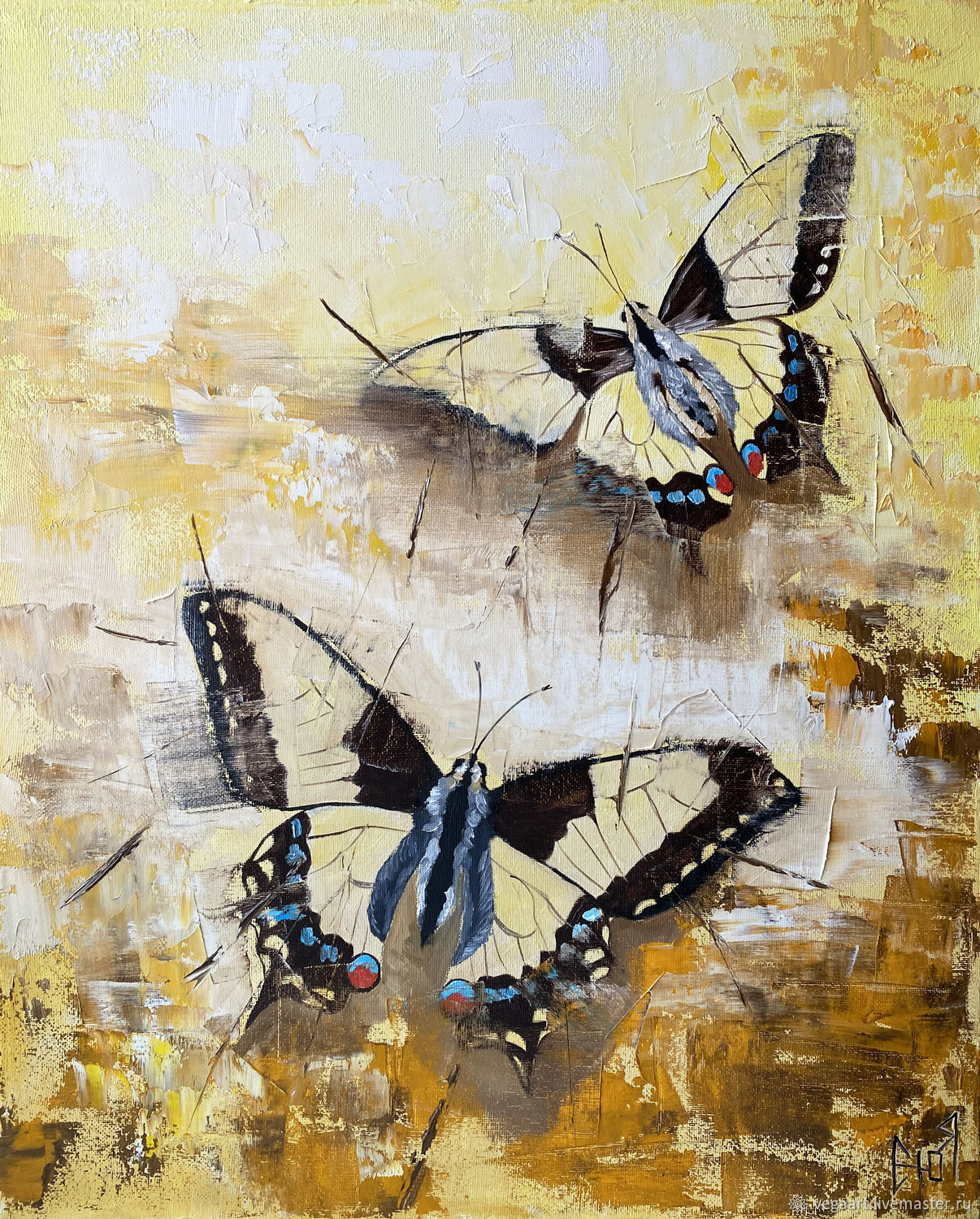 Картины с бабочками известных художников