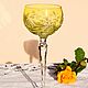 Vintage wine glasses made of colored crystal. Germany. Vintage glasses. Imperia. Online shopping on My Livemaster.  Фото №2