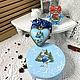 Елочные игрушки в шкатулке  "Гуси ". Елочные игрушки. Роспись  и декупаж  от Марины (sovaj). Интернет-магазин Ярмарка Мастеров.  Фото №2